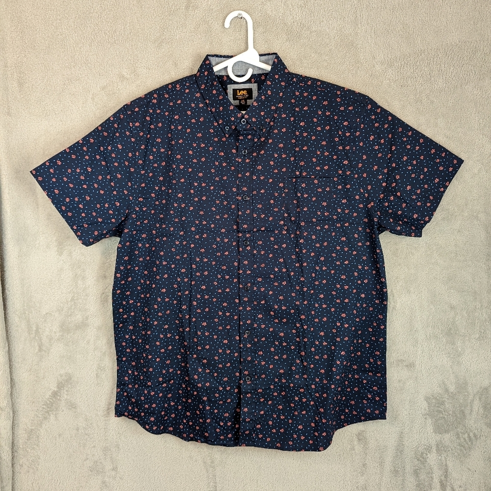Lee, button down, comfort stretch, NWT